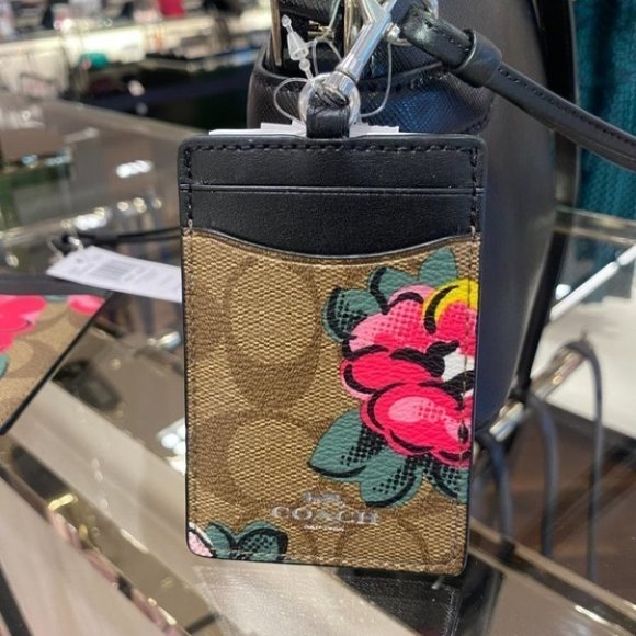 Coach Bags Id Lanyard In Signature Canvas Coach C5893 Poshmark